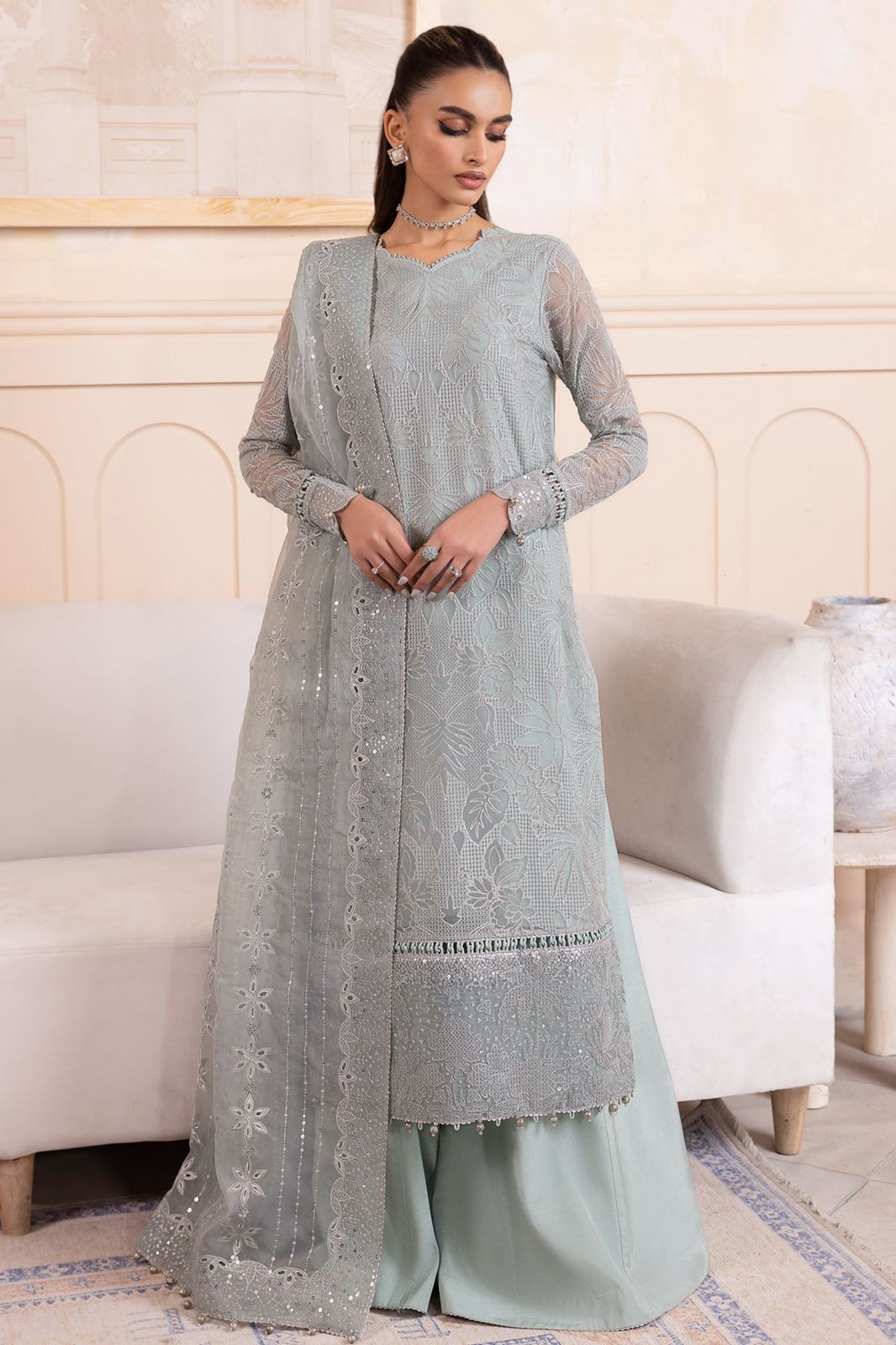Jazmine unstitch saree dress