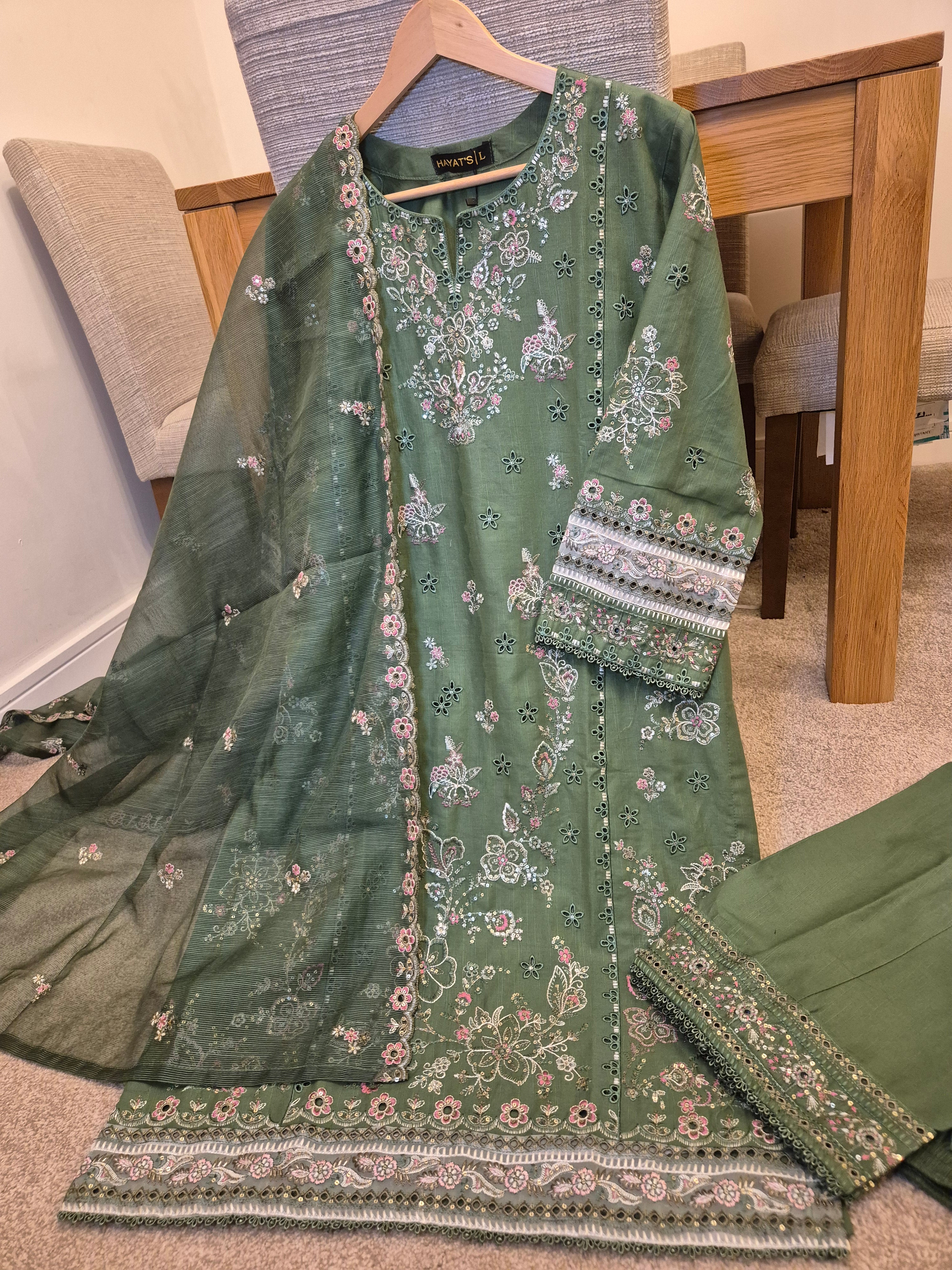 Khaddar 3 piece suits.