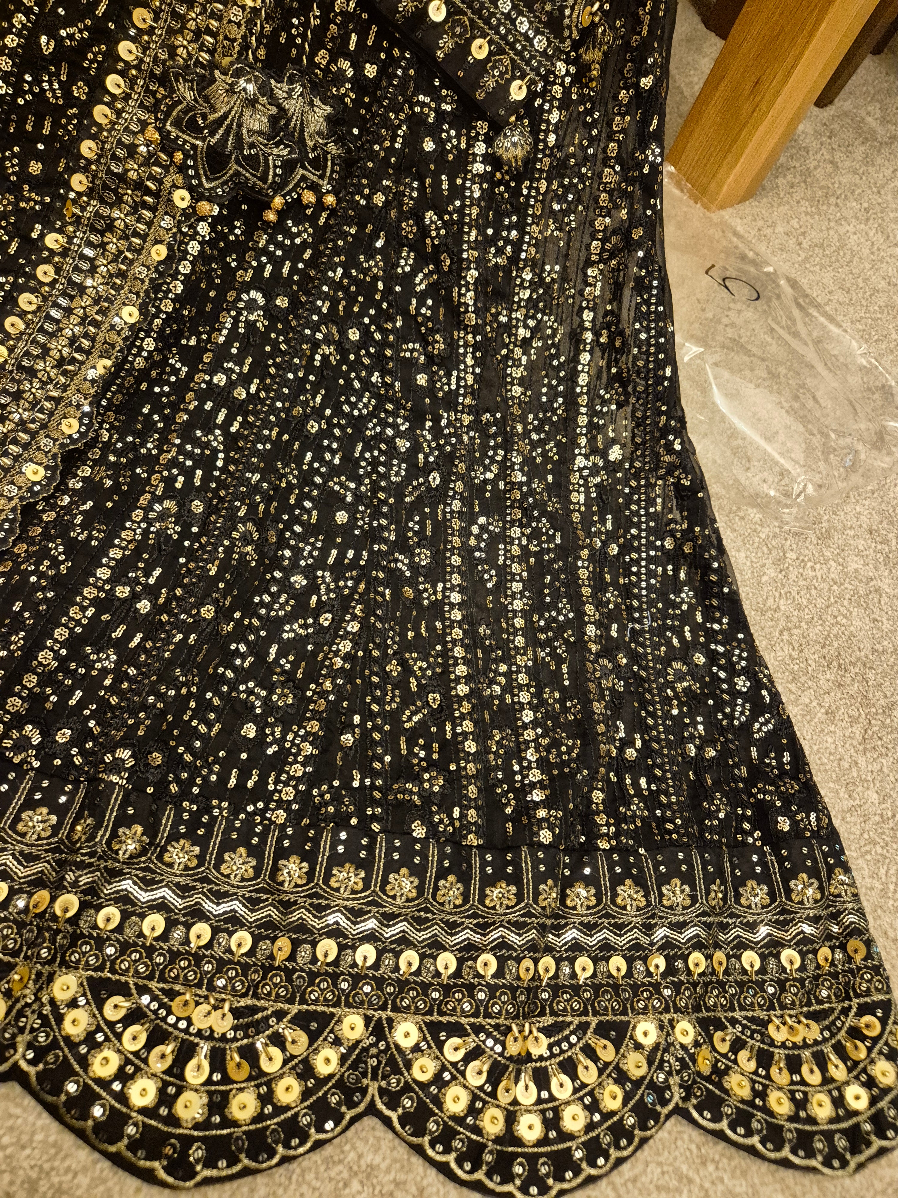 Maria B heavy maxi dress