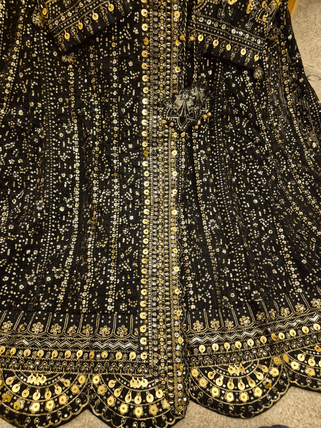 Maria B heavy maxi dress