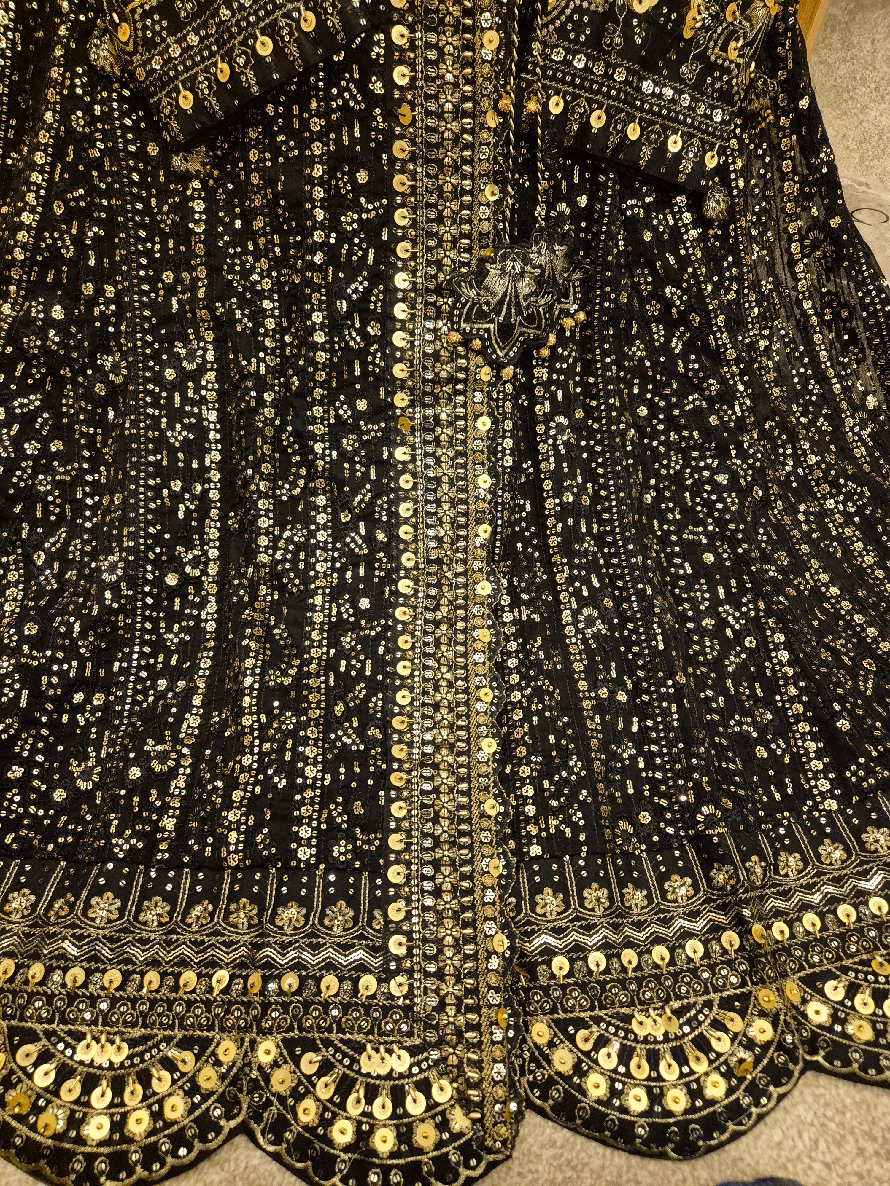 Maria B heavy maxi dress