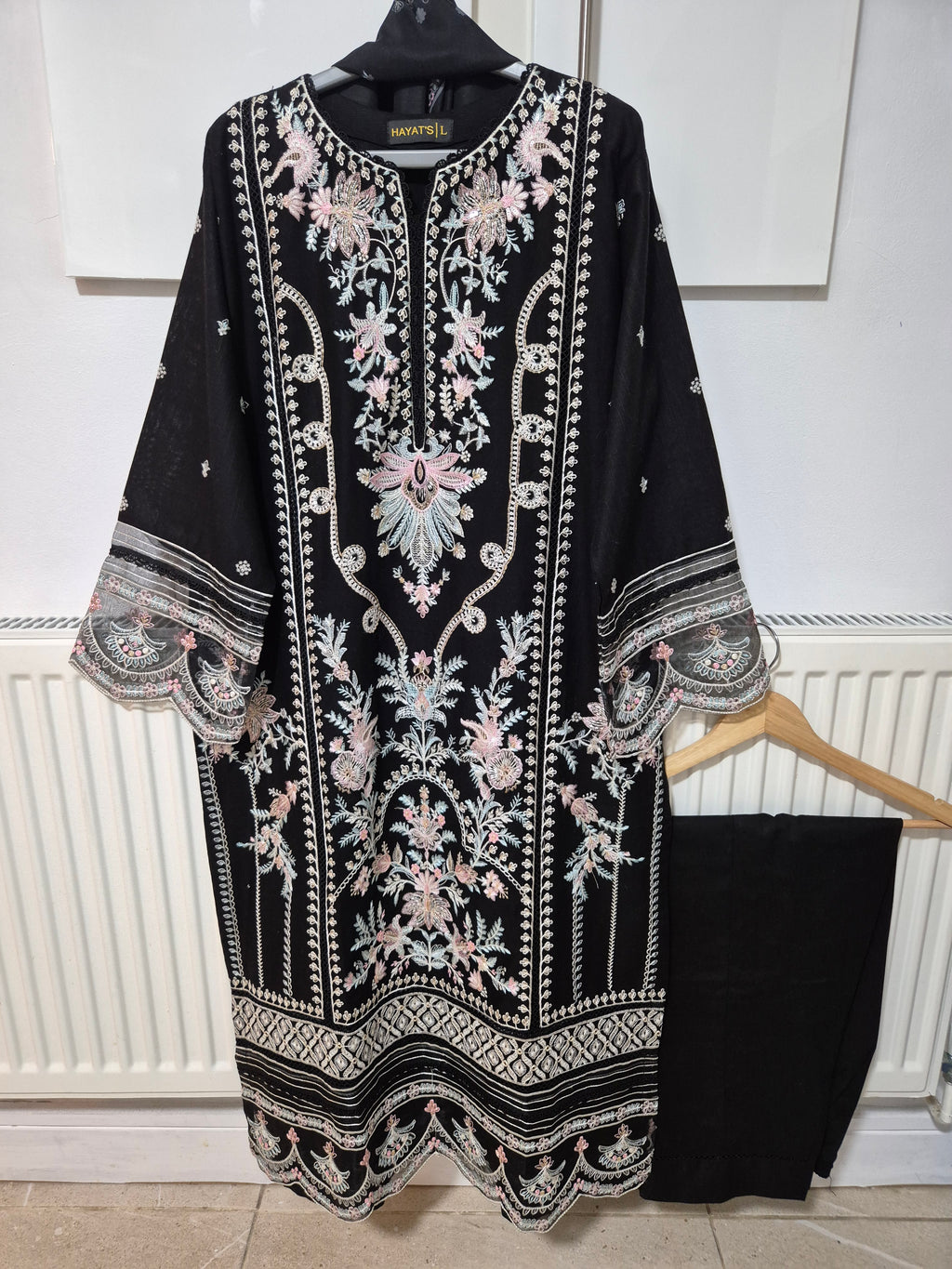 Khaddar embroidered 3 piece