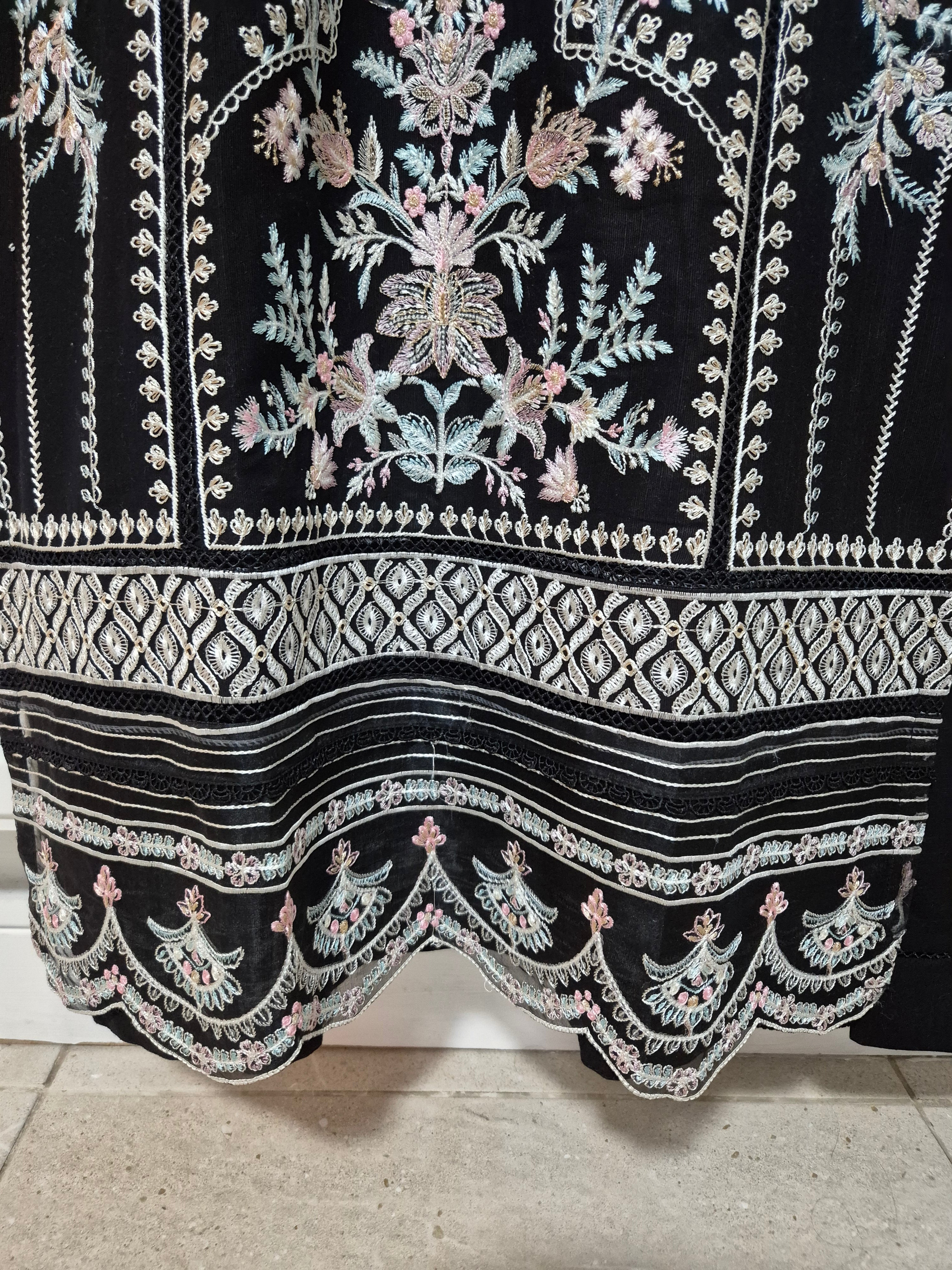 Khaddar embroidered 3 piece