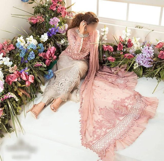 Maria B chiffon partywear