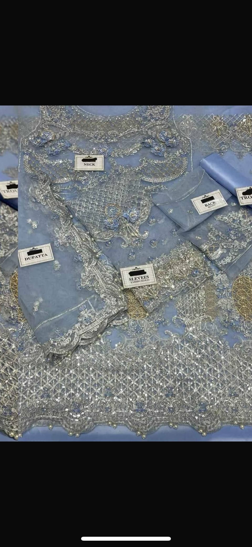 Maria B wedding dress maxi