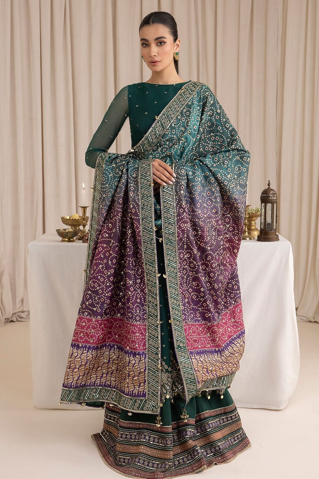 Chiffon party wear maxi