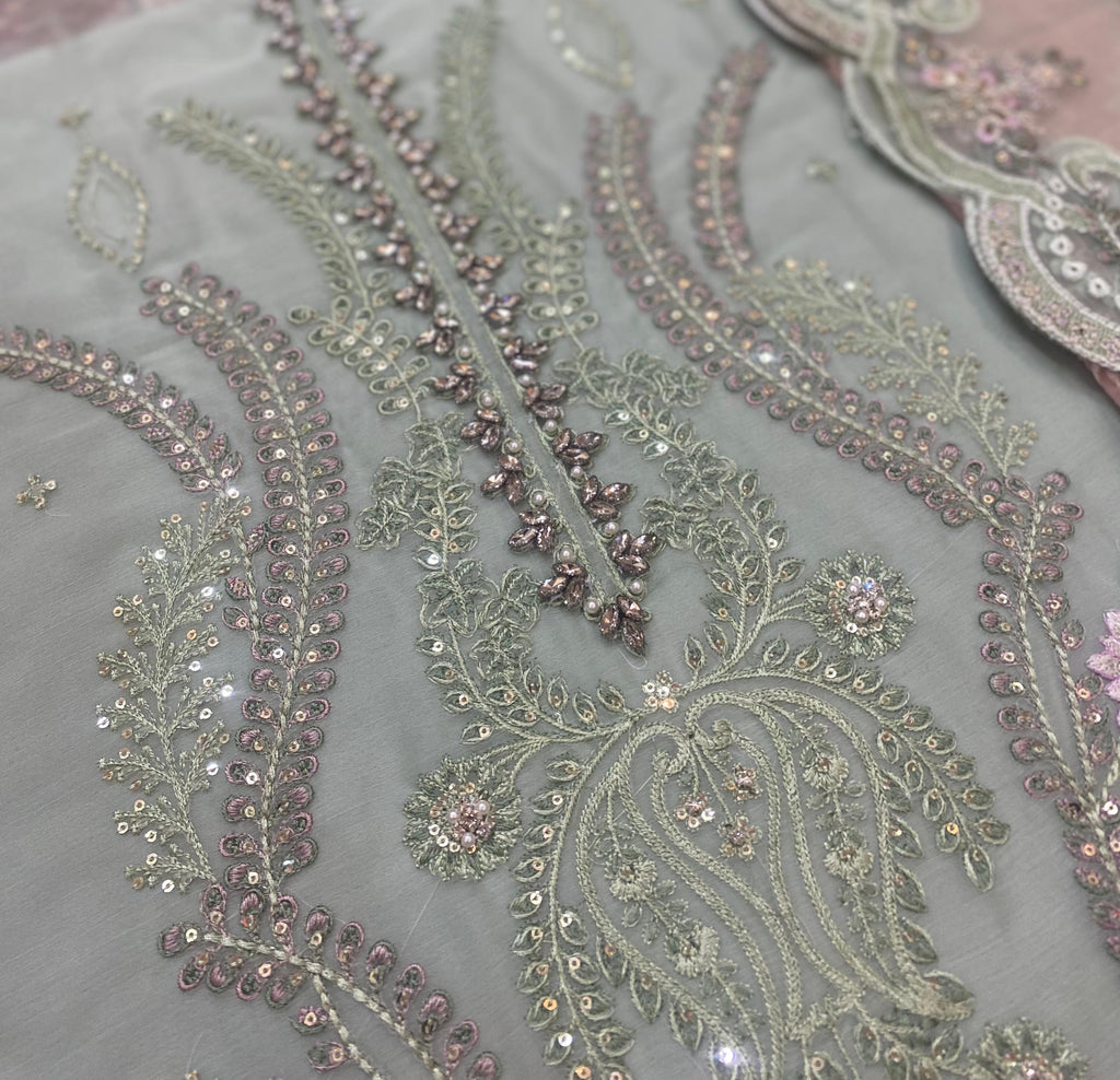 Maria B chiffon suit