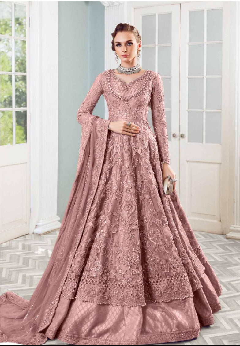 Net dress party wear